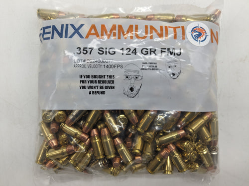 .357 Sig 124gr FMJ (250 ct.)