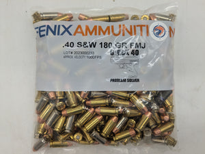 .40 S&W 180gr FMJ (250 ct.)